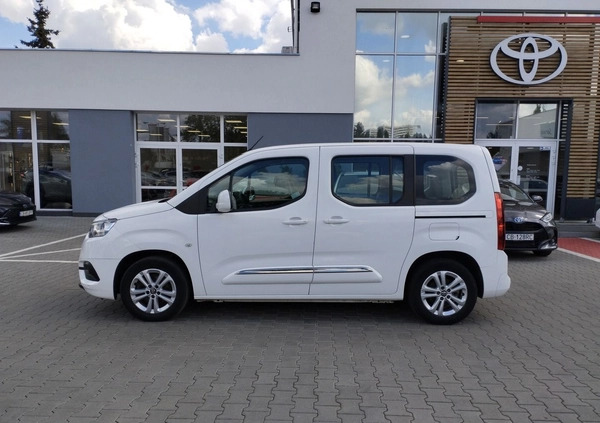 Toyota Proace City Verso cena 85500 przebieg: 130950, rok produkcji 2020 z Orzysz małe 379